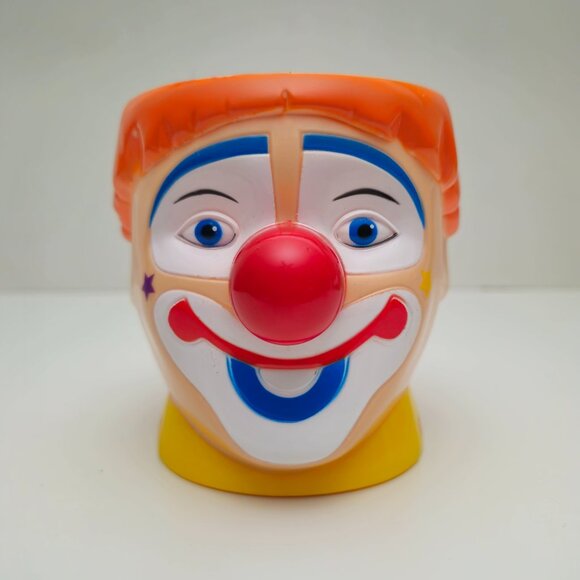 Ringling Brothers Barnum & Bailey Circus Clown Plastic Mug - Picture 1 of 9